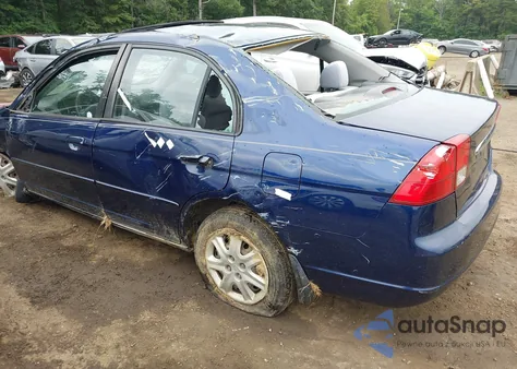 2003 Honda Civic Ex from USA, damaged, VIN 2HGES26733H552092